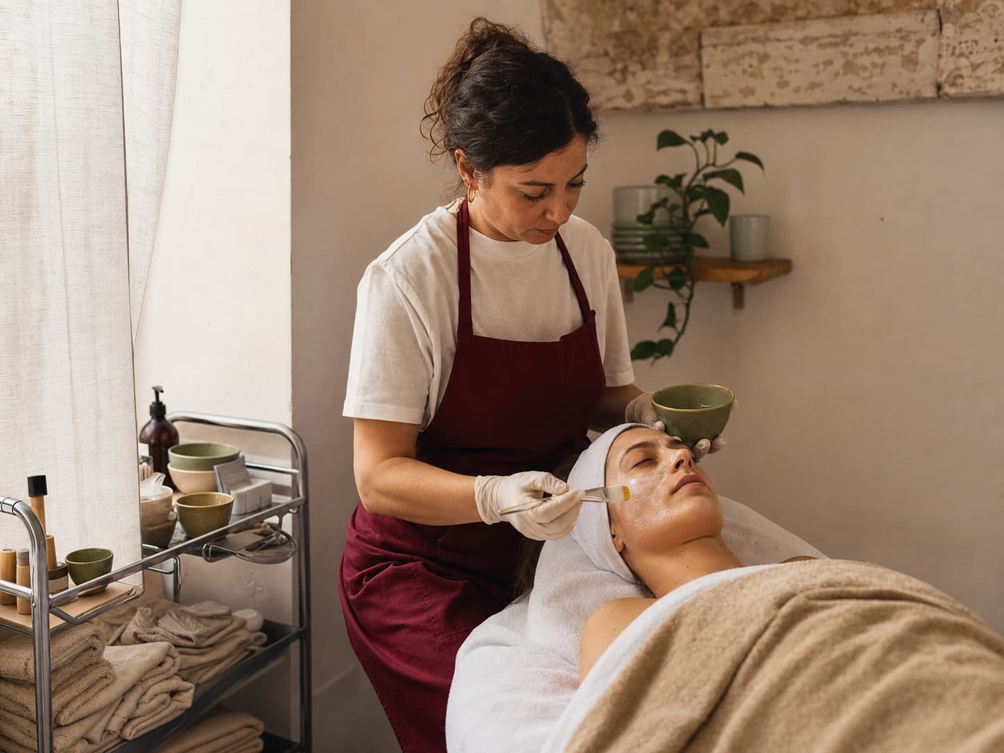Professionisti al lavoro nel settore Centri estetici e beauty