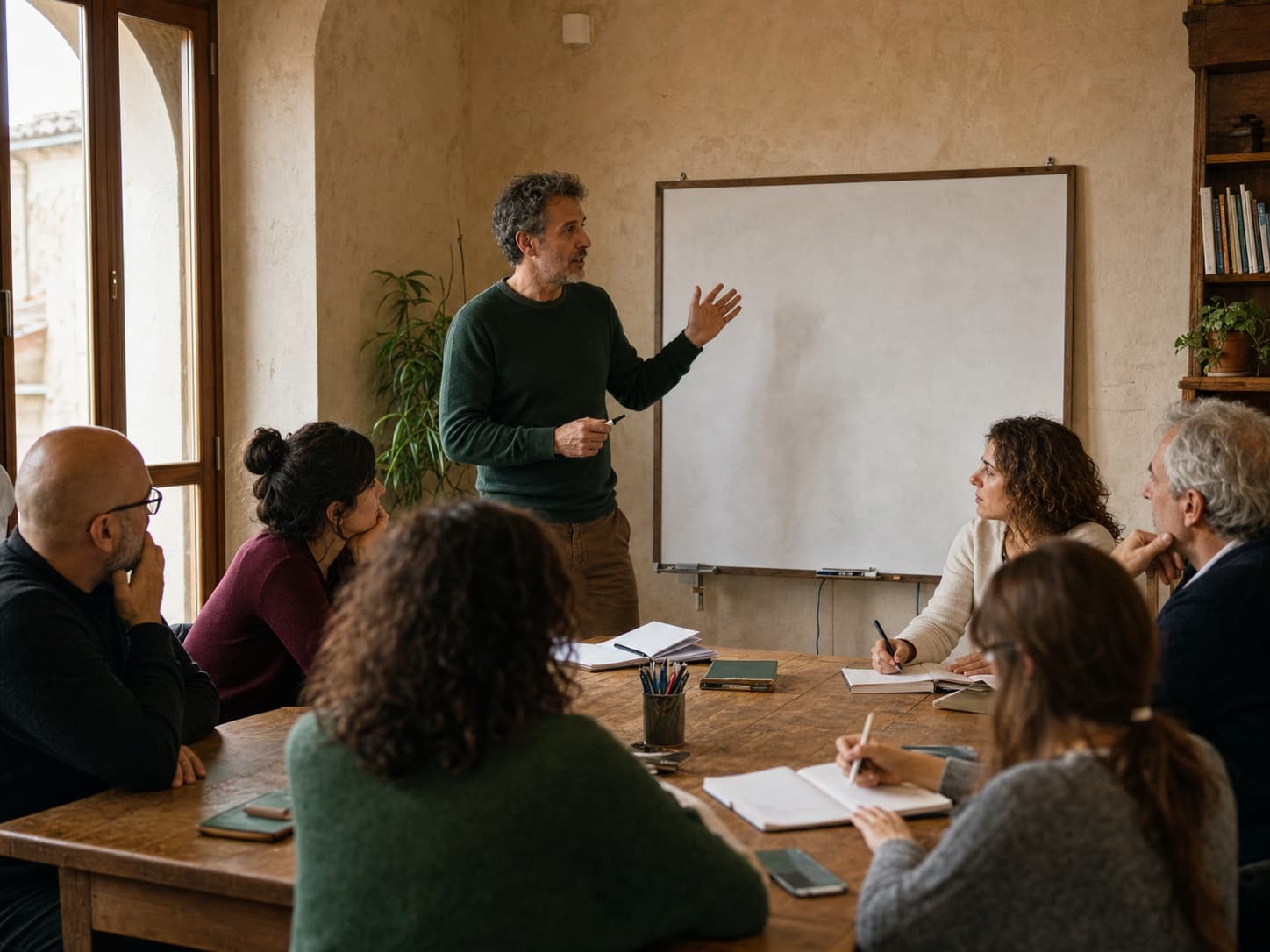 Professionisti al lavoro nel settore Scuole, accademie e formatori