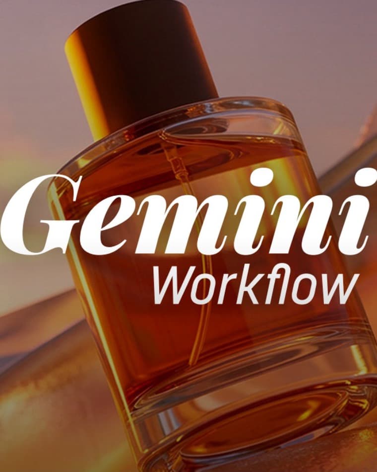 Anteprima della landing Gemini Workflow