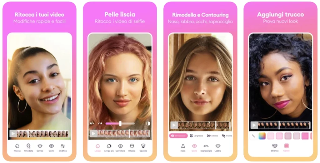 facetune editing video per instagram